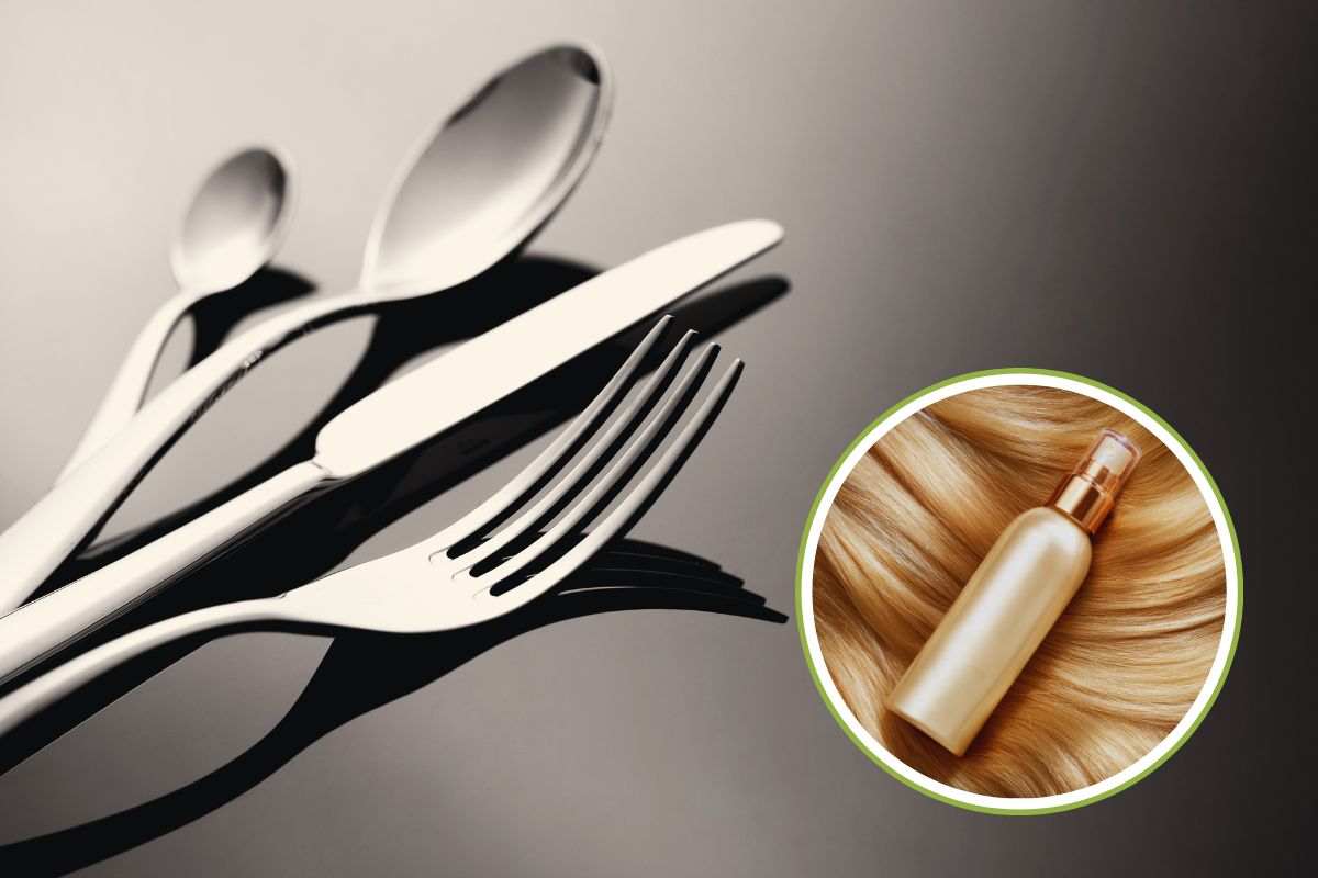 Le mie posate sono tornate come nuove grazie al balsamo per capelli: dureranno 100 anni